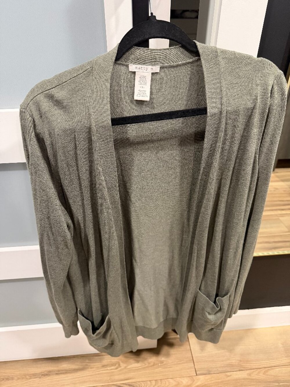 Matty M Open Cardigan sz L